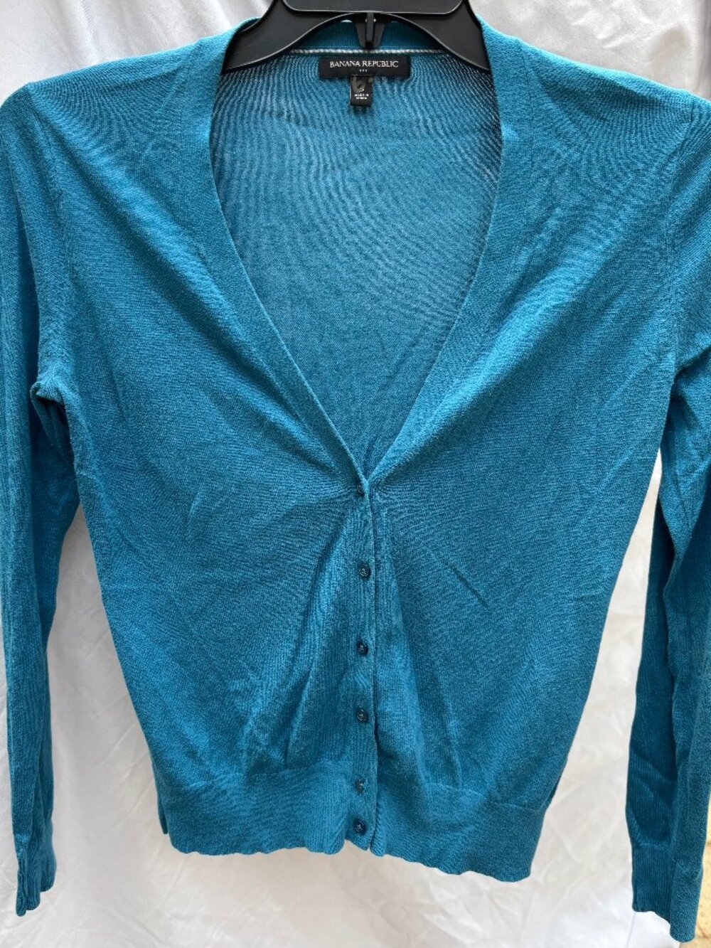 Banana Republic Ladies Small Teal Sweater